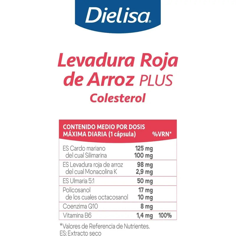 Dietisa Dts Lievito di Riso Rosso Plus , 60 capsule