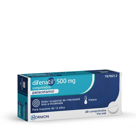 Difenatil 500 Mg, 20 compresse