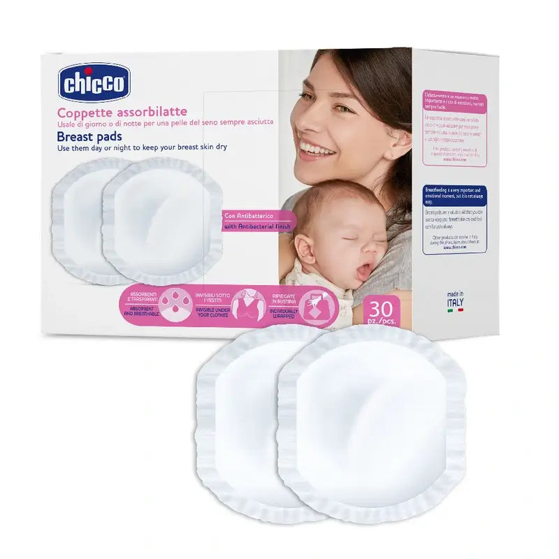 Chicco assorbenti antibatterici 30 unità