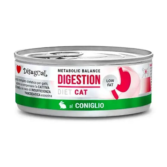 Disugual Diet Cat Digestion Low Fat Rabbit 12X85Gr