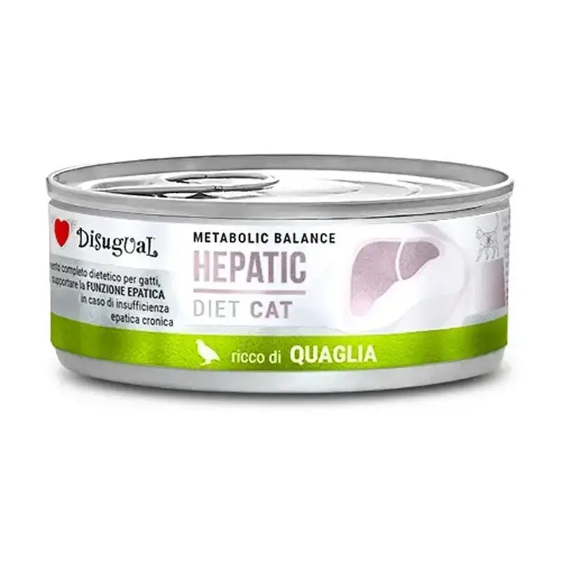 Disugual Diet Cat Hepatic Quail 12X85Gr