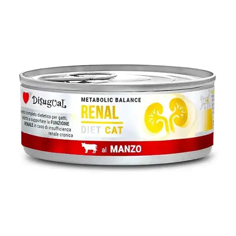 Disugual Diet Cat Renal Beef 12X85Gr