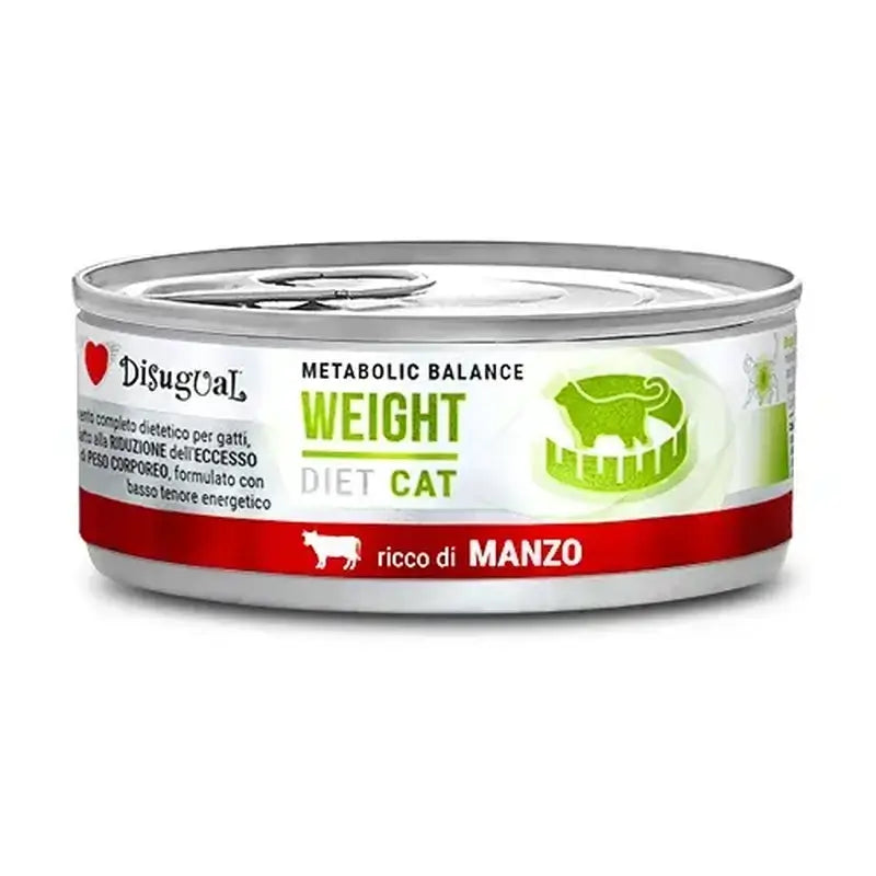 Peso per gatti Disugual Diet Manzo 12X85Gr