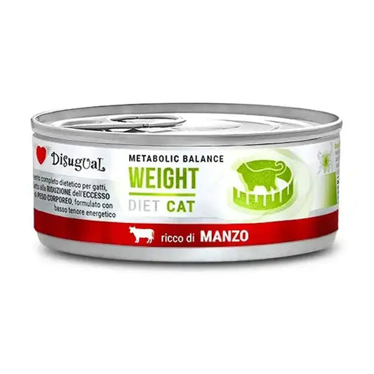Peso per gatti Disugual Diet Manzo 12X85Gr