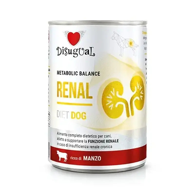 Disugual Diet Dog Renal Beef 6X400Gr