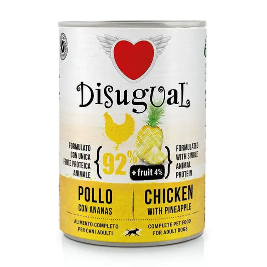 Disugual Fruit Dog Pollo Ananas 6X400Gr
