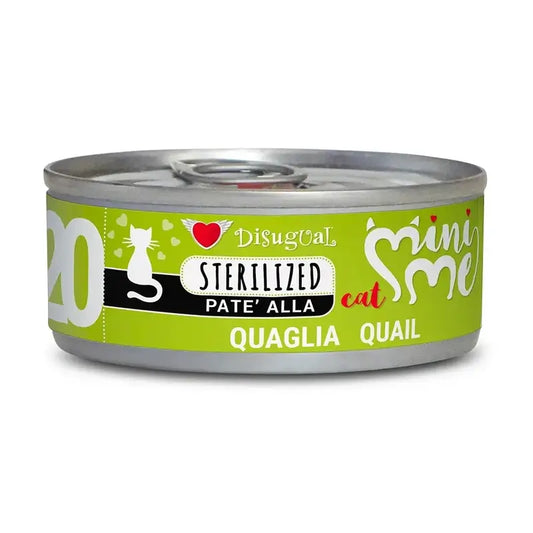 Disugual Mini-Me Cat Sterilizzato Quaglia 12X85Gr