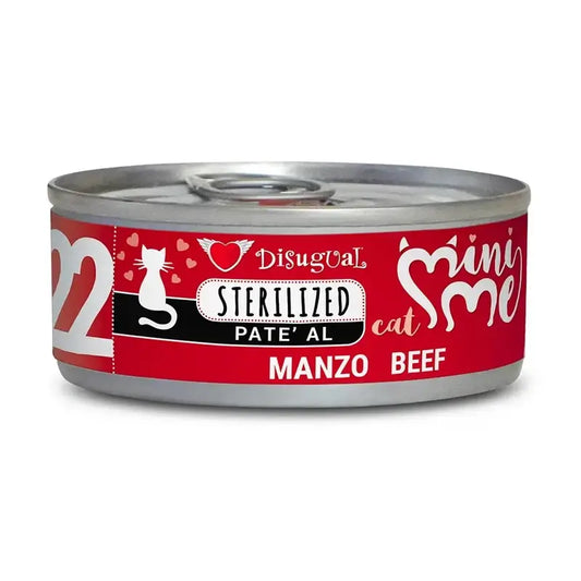 Disugual Mini-Me Cat Manzo sterilizzato 12X85Gr