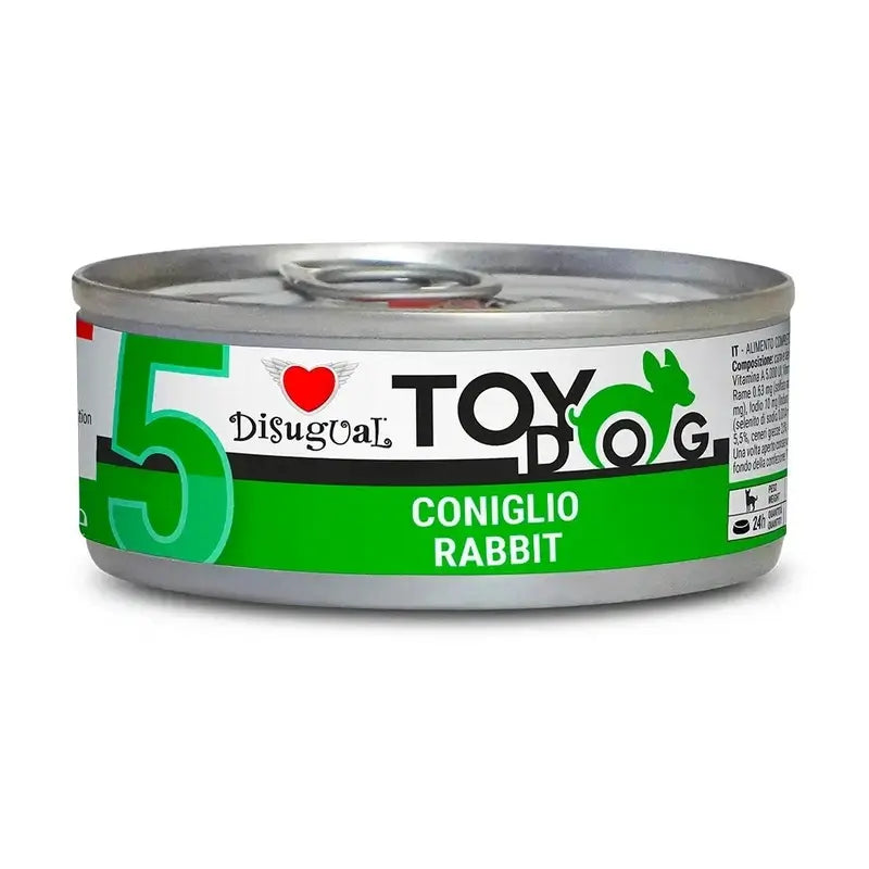 Cane giocattolo Disugual Coniglio 12X85Gr