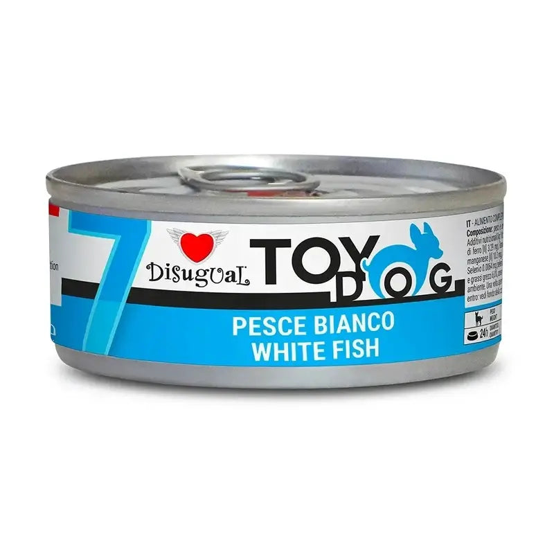 Cane giocattolo Disugual Pesce bianco 12X85Gr