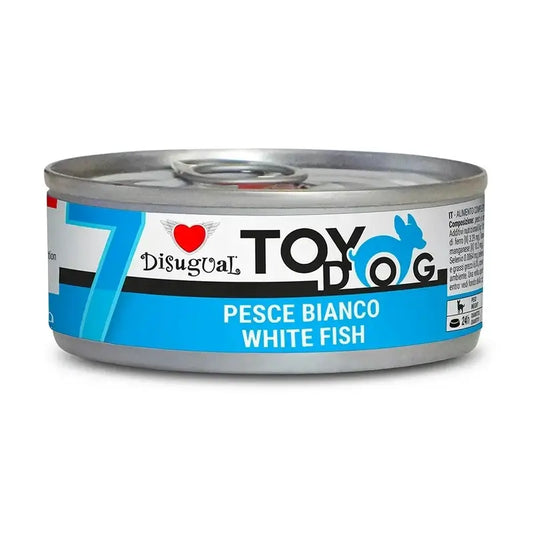 Cane giocattolo Disugual Pesce bianco 12X85Gr