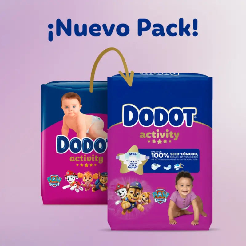 Dodot Activity Taglia 6+ (+14 kg), 44 pannolini