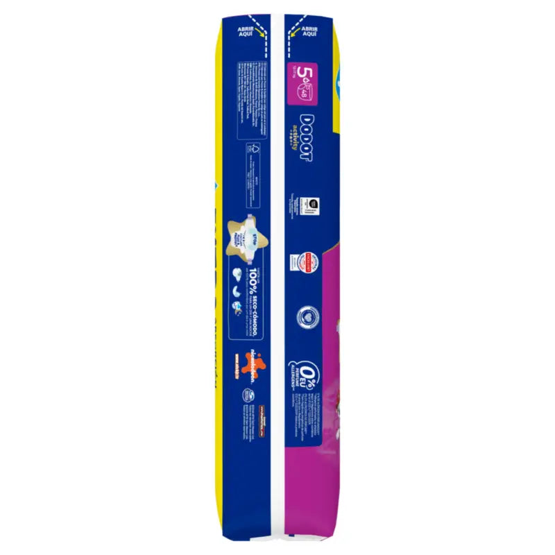 Dodot Activity taglia 5+ Extra Jumbo (12-17 Kg), 48 pannolini