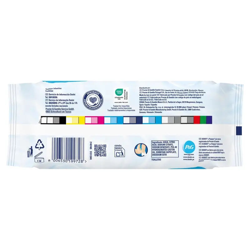 Salviette Dodot 99% Aqua, 1x60, 60 pz.