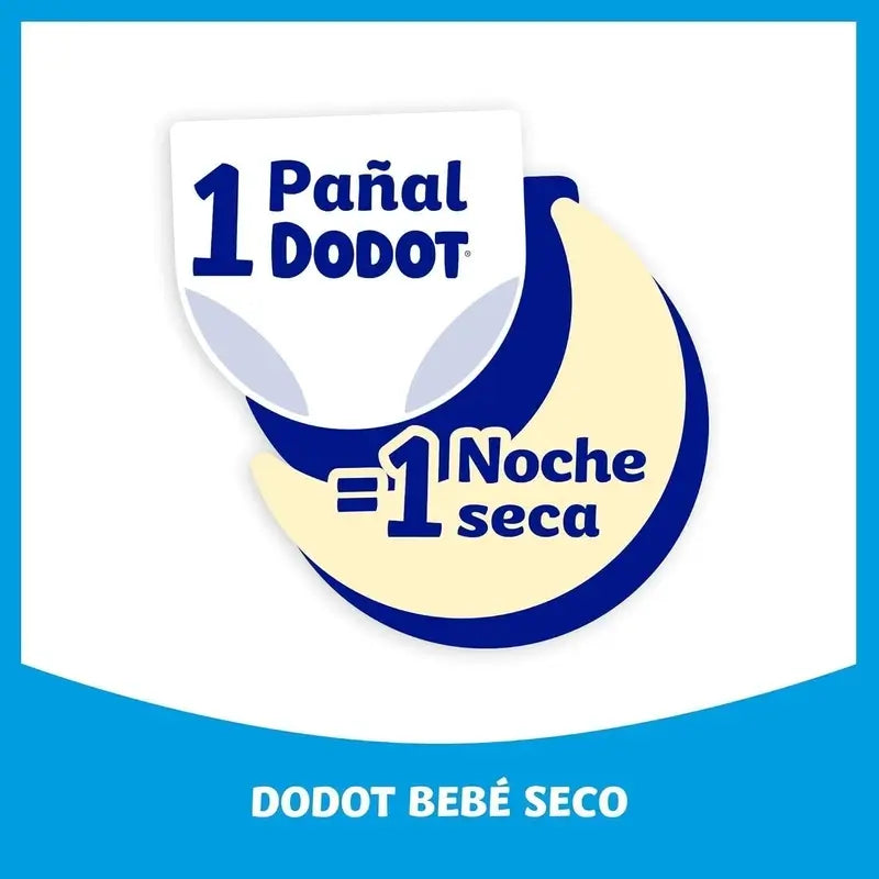 Dodot Baby Dry Taglia 6, 13Kg-18Kg, 128 pannolini