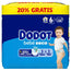 Dodot Baby Dry Taglia 6, 13Kg-18Kg, 66 pannolini