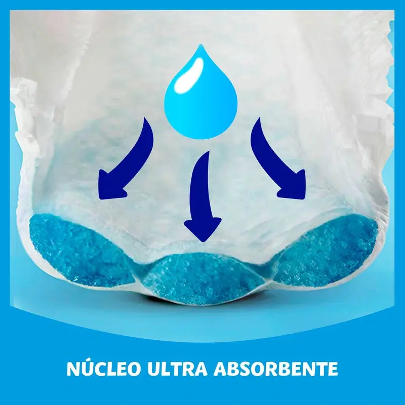 Dodot Baby Dry Taglia 3 (6-10 kg), 62 pannolini