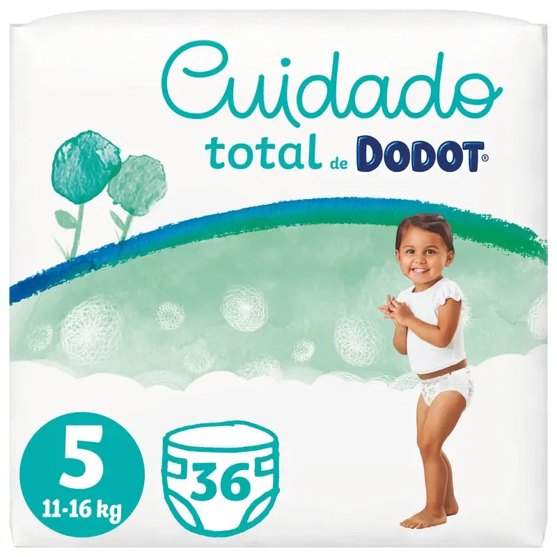 Dodot Total Care Taglia 5, 36 Pannolini