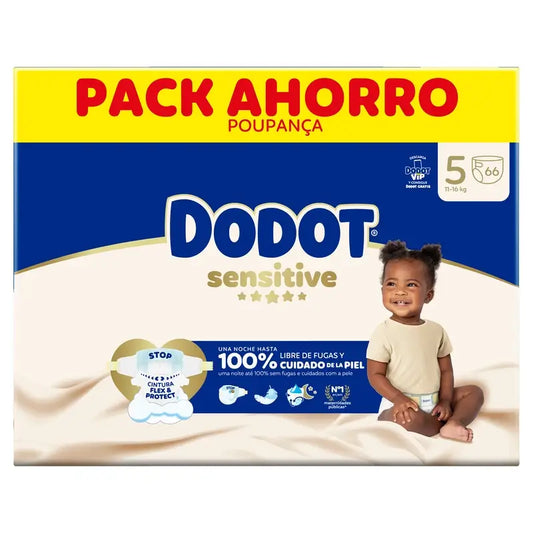 Dodot Sensitive Taglia 5, 66 pannolini