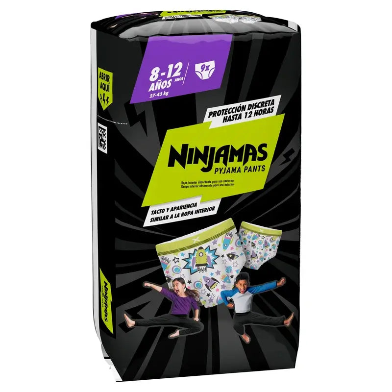 Dodot Ninjamas Rocket Nappy Size 8 , 9 units