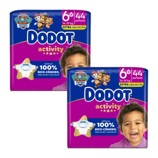 Dodot Activity Taglia 6+ Extra (+14 Kg), 44 pannolini