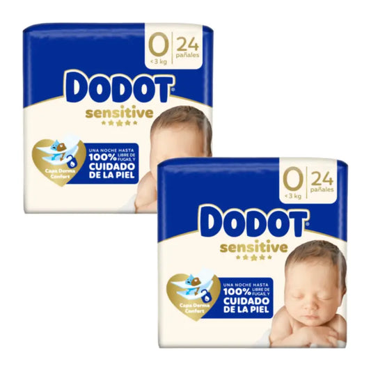 Dodot Sensitive Taglia 0 Neonato, 48 pannolini