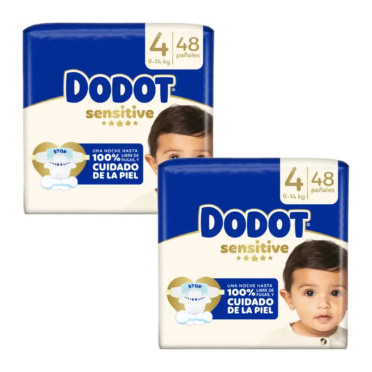 Dodot Sensitive Taglia 4 (6-10 Kg), 96 pannolini