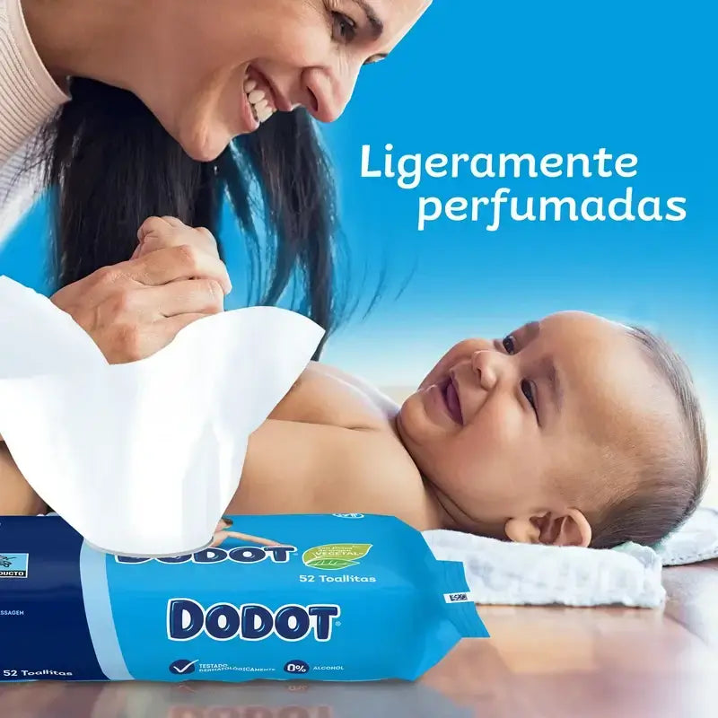 Salviette per bambini Dodot, 2x64 pezzi