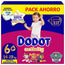 Dodot Activity taglia 6+, 14kg-19kg, 117 pannolini