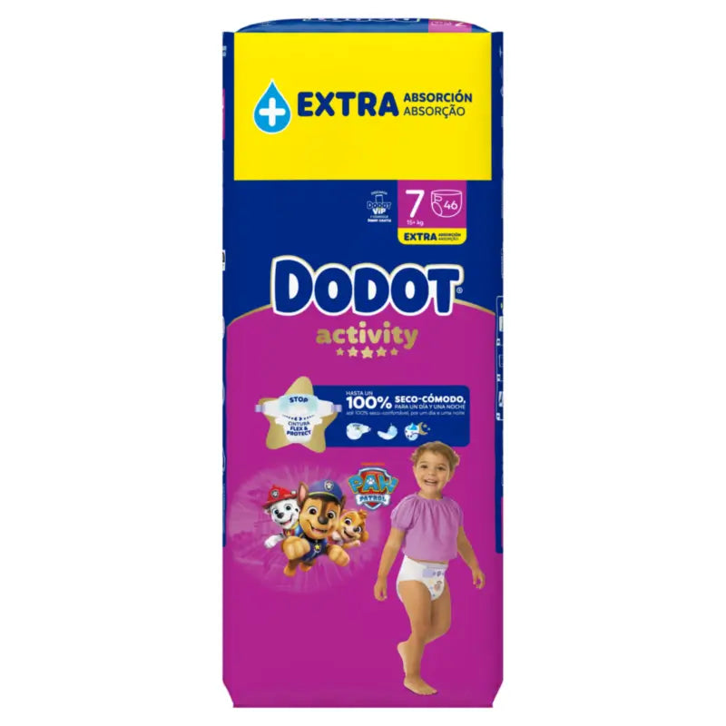 Dodot Activity Taglia 7, 15kg+, 46 pannolini