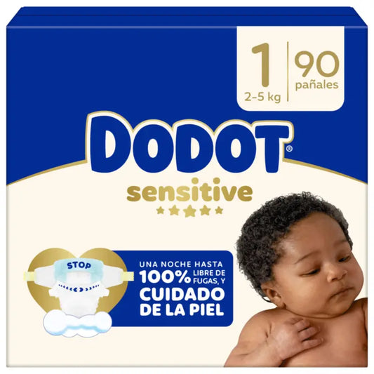 Dodot Sensitive taglia 1, 2kg-5kg, 90 pannolini