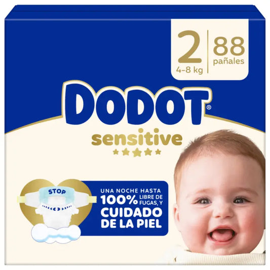 Dodot Sensitive taglia 2, 4kg-8kg, 88 pannolini