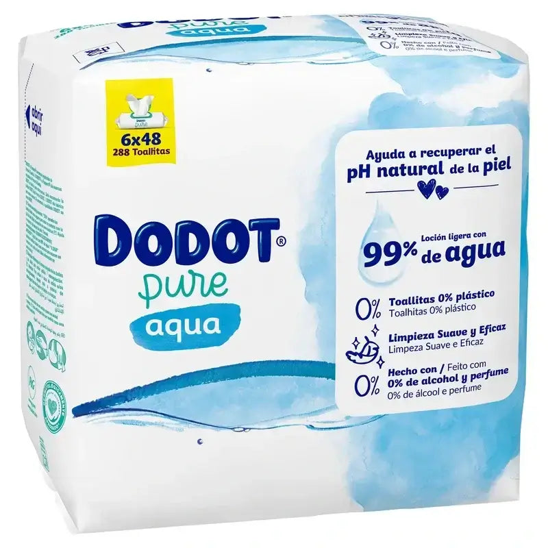 Dodot Sensitive Jumbo Confezione di pannolini sensibili misura 3, 2x78 unità + Scatola di salviette Aqua senza plastica 6X48 (288 unità)