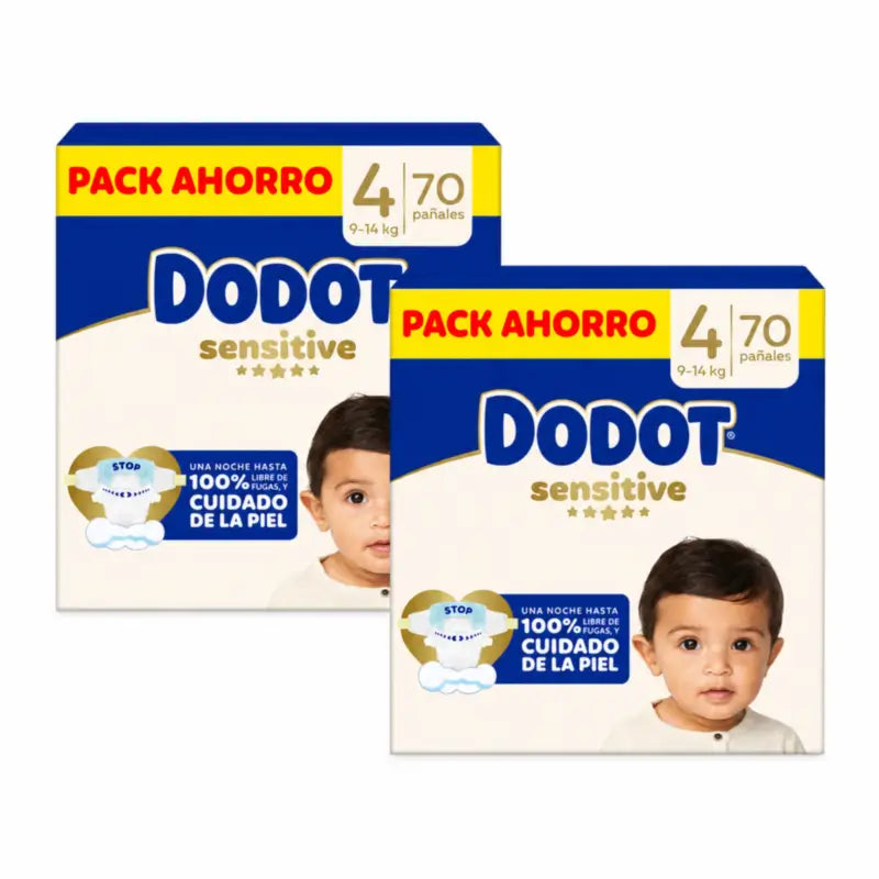 Dodot Sensitive Box Taglia 4, 2x70 pannolini