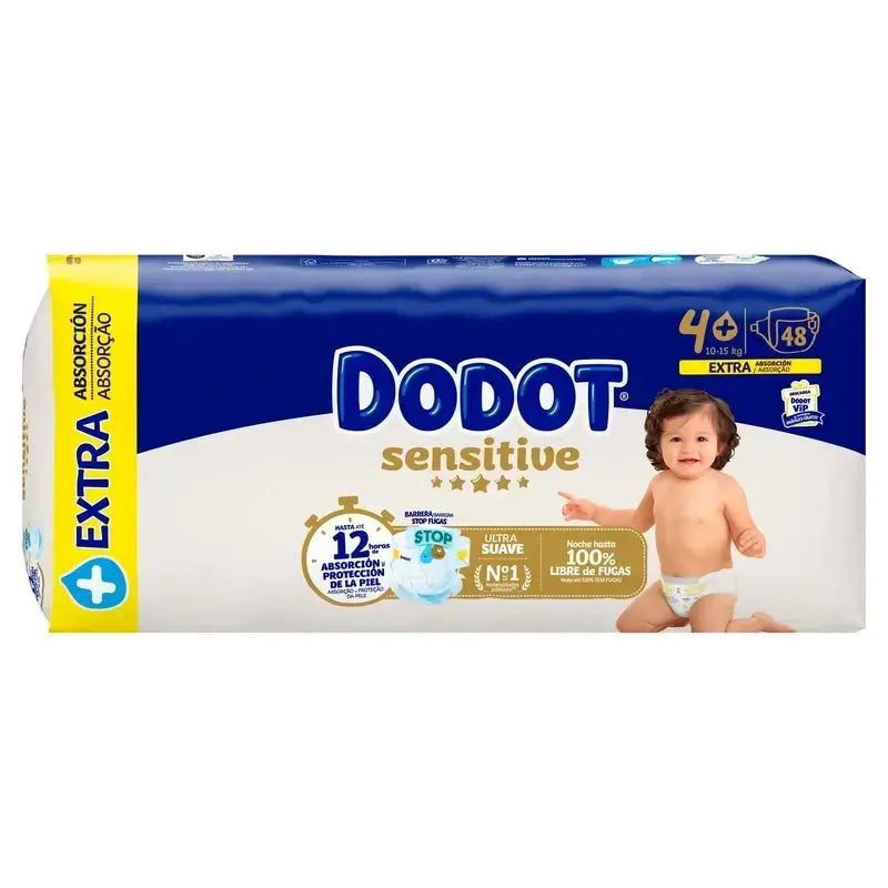 Dodot Sensitive taglia 4+, 144 pannolini