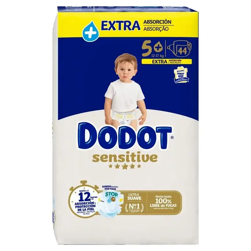 Dodot Sensitive taglia 5, 132 pannolini