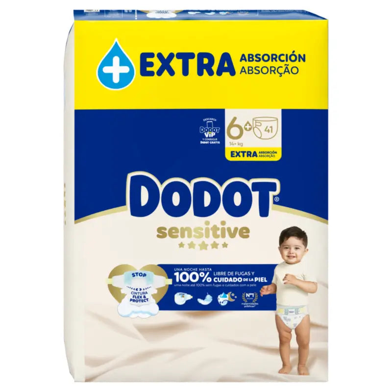Pannolini Dodot Sensitive taglia 6, 41