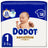 Dodot Sensitive Taglia 1 (2-5 Kg), 58 pannolini