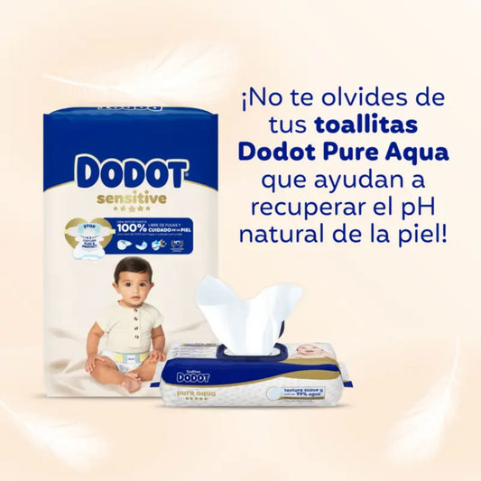Dodot Pannolini Sensitive Extra Assorbenza 10-15 kg Taglia 4+, 48 pz.
