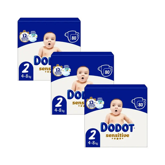 Dodot Sensitive taglia 2, 240 pannolini