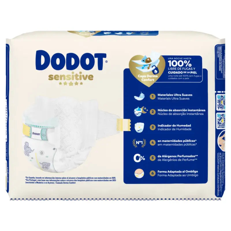 Dodot Sensitive taglia 0, 24 pannolini