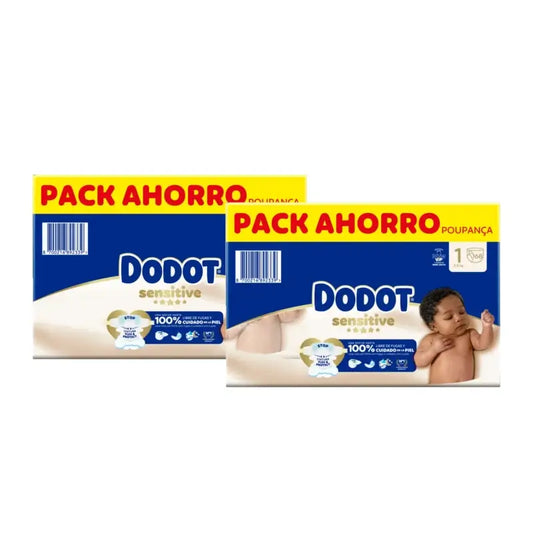 Dodot Sensitive Taglia 1 Pannolini 2-5 kg, Confezione 2x168