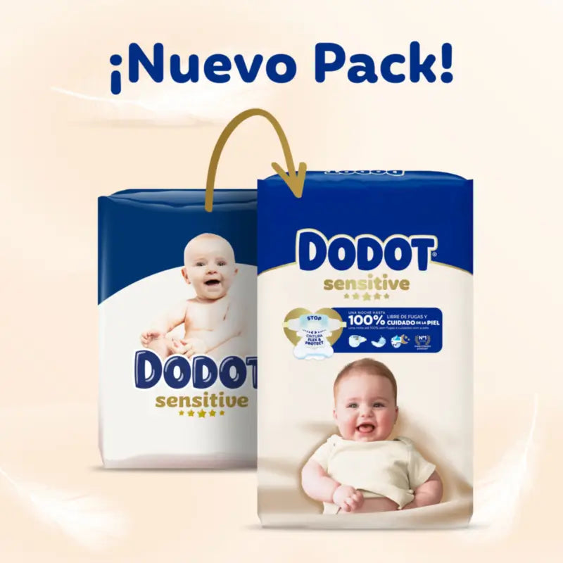 Dodot Sensitive Taglia 2, Pannolini, 4Kg-8Kg , 174 pz.