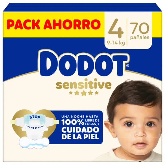 Dodot Sensitive Box Taglia 4, 70 pannolini
