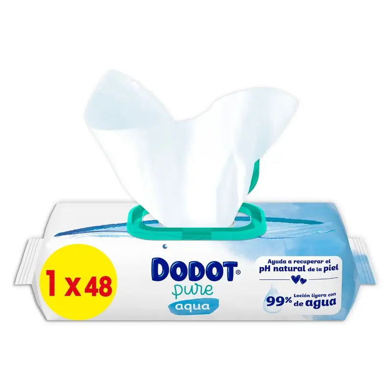 Dodot Dodot Total Care Aqua Salviette, 48 pezzi