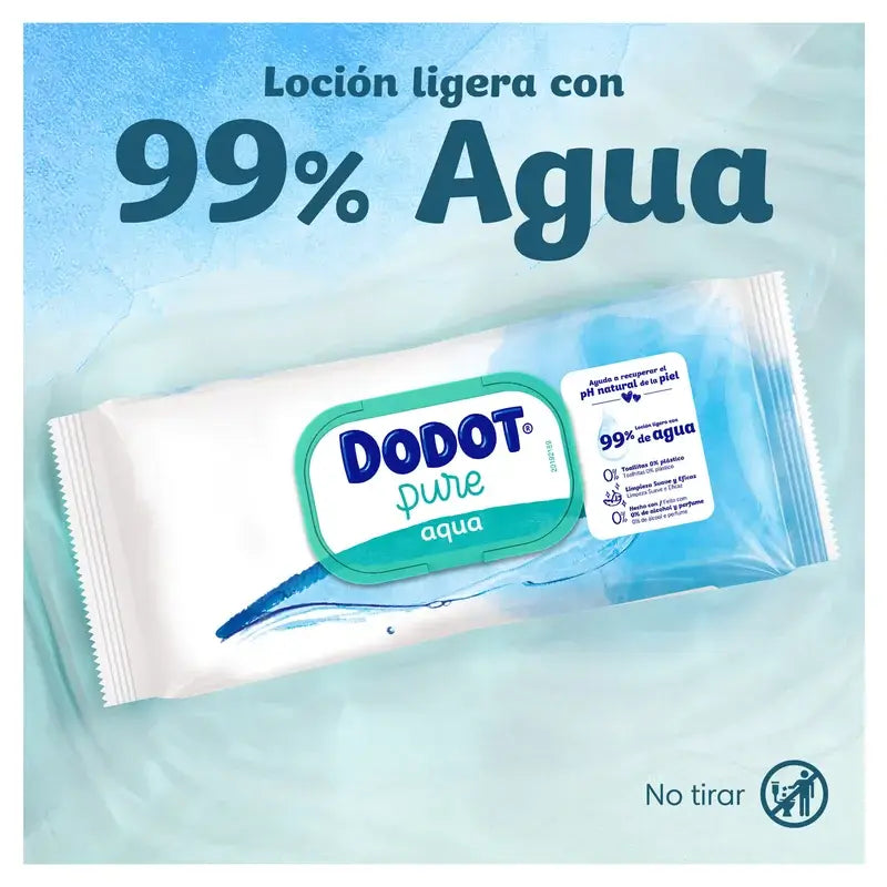 Dodot Dodot Total Care Aqua Salviette, 48 pezzi