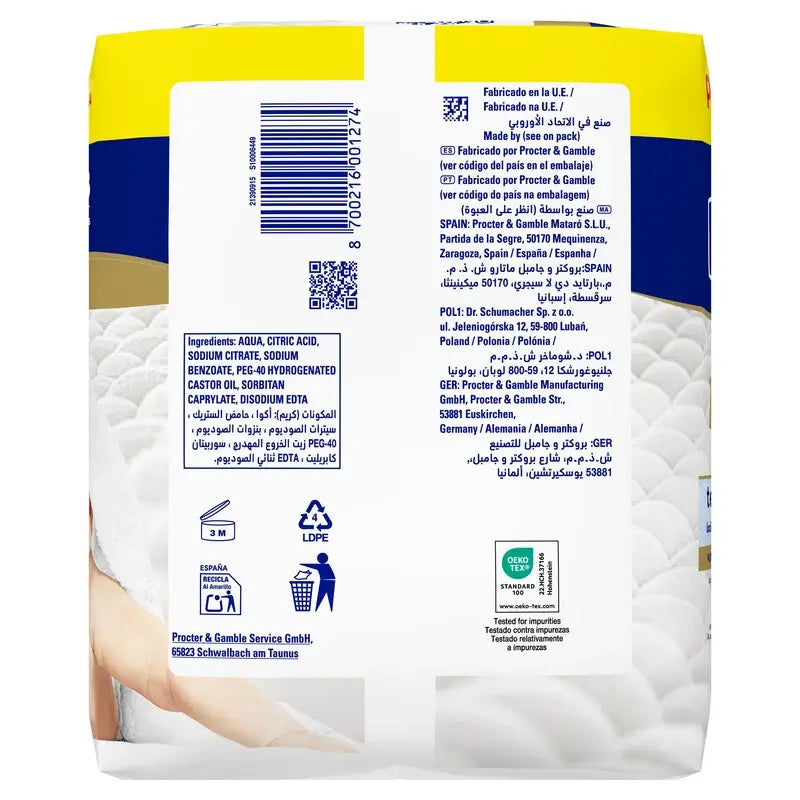 Salviette Dodot Pure Aqua, 6x48, 288 pz.