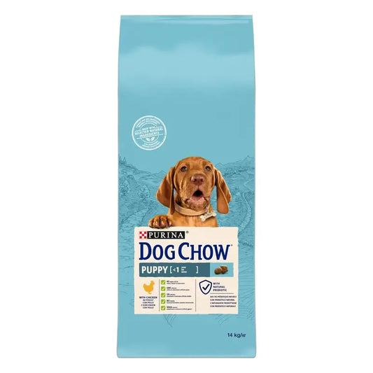 Dog Chow Canine Puppy Chicken 14Kg, alimento per cani