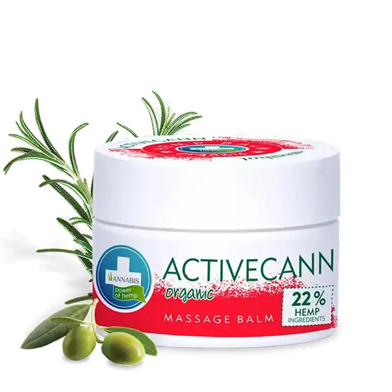 Activecann Sollievo e massaggio alla canapa biologica , 50 ml