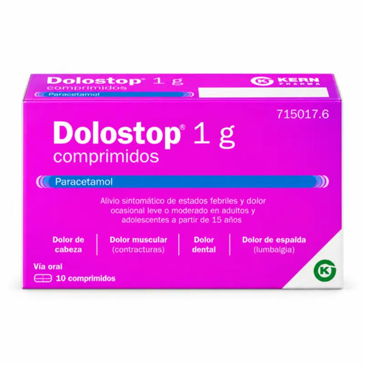 Dolostop 1 g, 10 compresse